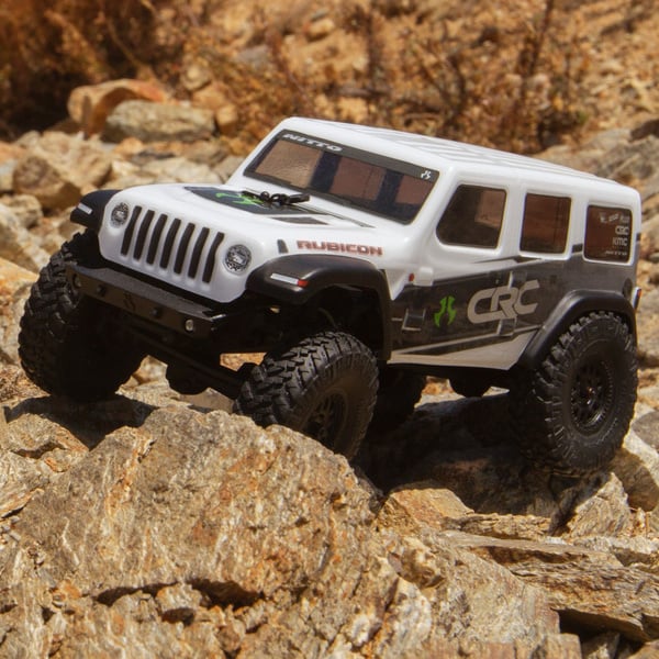 Axial SCX24 Jeep Wrangler JLU CRC 2019 V2 1:24 4WD RTR žuti