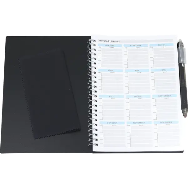 241020-EC Set SMART NOTE: notes spiralni A5+piši-briši olovka+krpica sort P96 NETTO