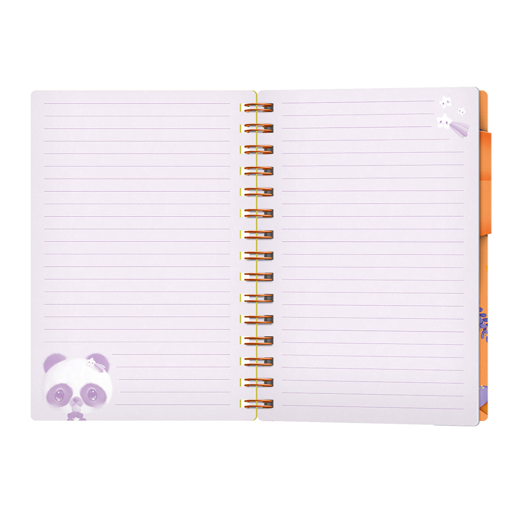 245781-EC Notes spiralni Bangoberry Pally Panda 200 stranica 15x20.4 P6