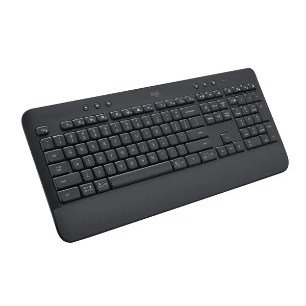 Tipkovnica Logitech K650 Signature Wireless - crna