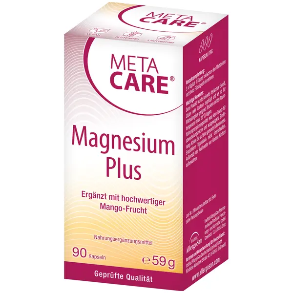 00291 AllergoSan META-CARE Magnezij Plus, 90 kapsula